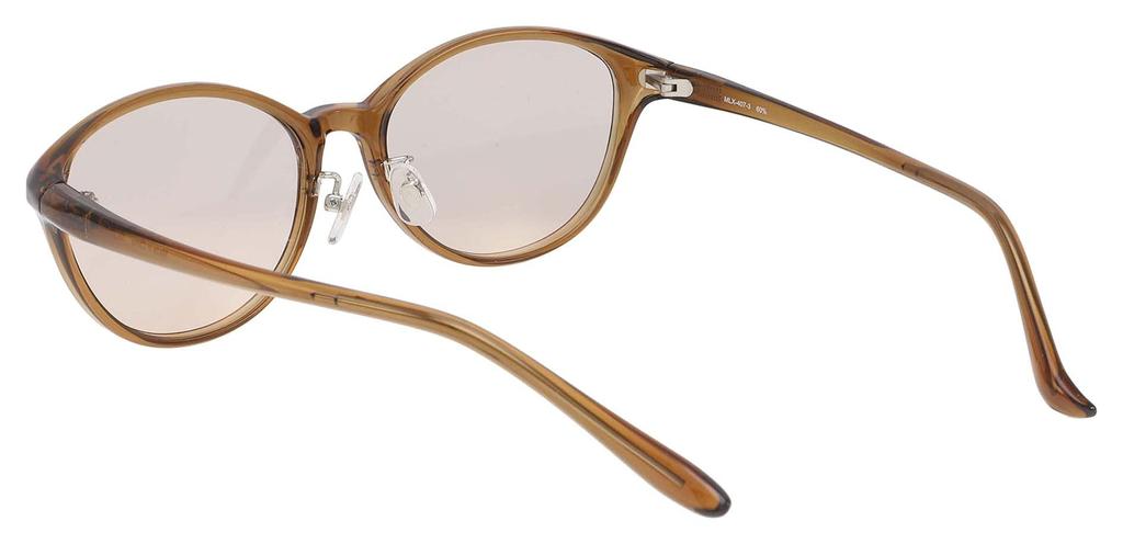 Whitening and UV Melax Melanin Boston Clear [MELAX] Protection, Sunglasses, Type, Brown, 407-3