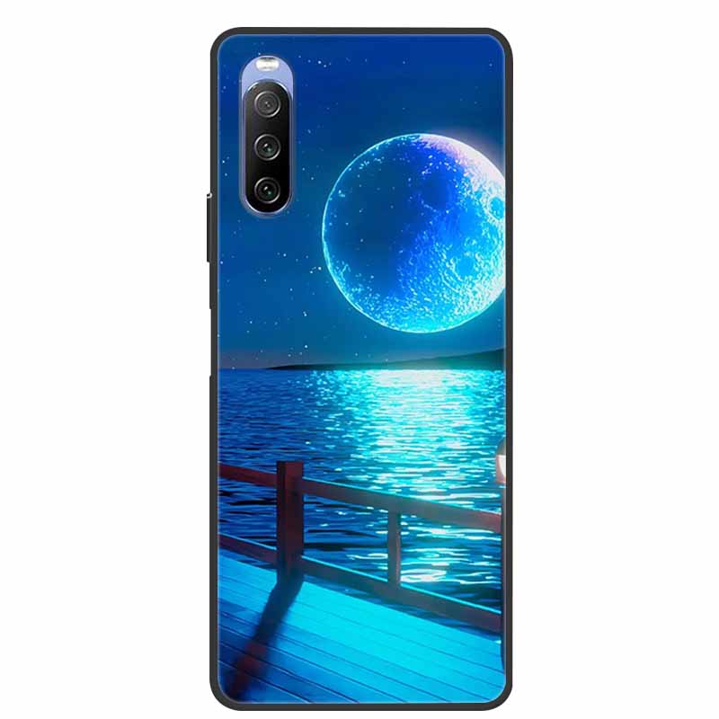 For Sony Xperia 10 IV Cases Soft TPU Silicone Cat Animal Phone Covers For Sony Xperia 1 IV Back Cases Funda for Xperia10IV 6.0''