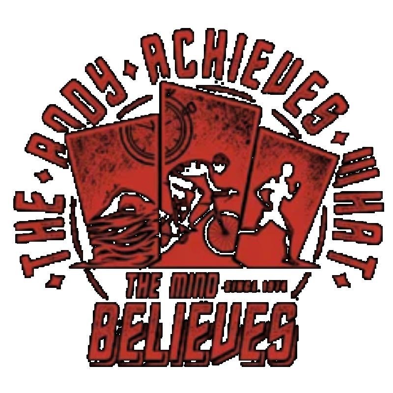 Herren Schwarzes T-Shirt Der Körper erreicht, was der Geist glaubt Motivierender Grafikdruck Lässige Streetwear Mode Oberteil für den Alltag