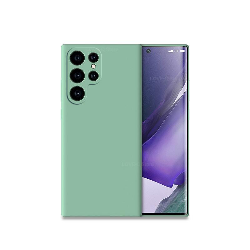 Für S25 Ultra Plus Hülle Luxus Flüssigsilikon Weiche TPU Hülle Für Samsung Galaxy S25 S24 S23 S22 Plus S25 Ultra S25Ultra Handyhüllen