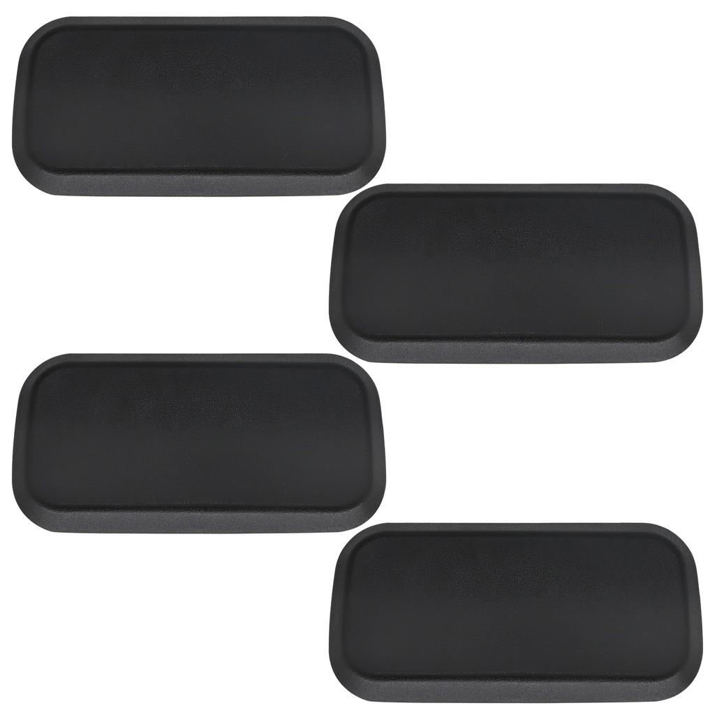Car Seat Base Cap Black For VW T5 T5.1 T6 T6.1 Kombi Transporter 2003 Onwards ABS Plastic Seat Base Cover Interior Part Set of 4