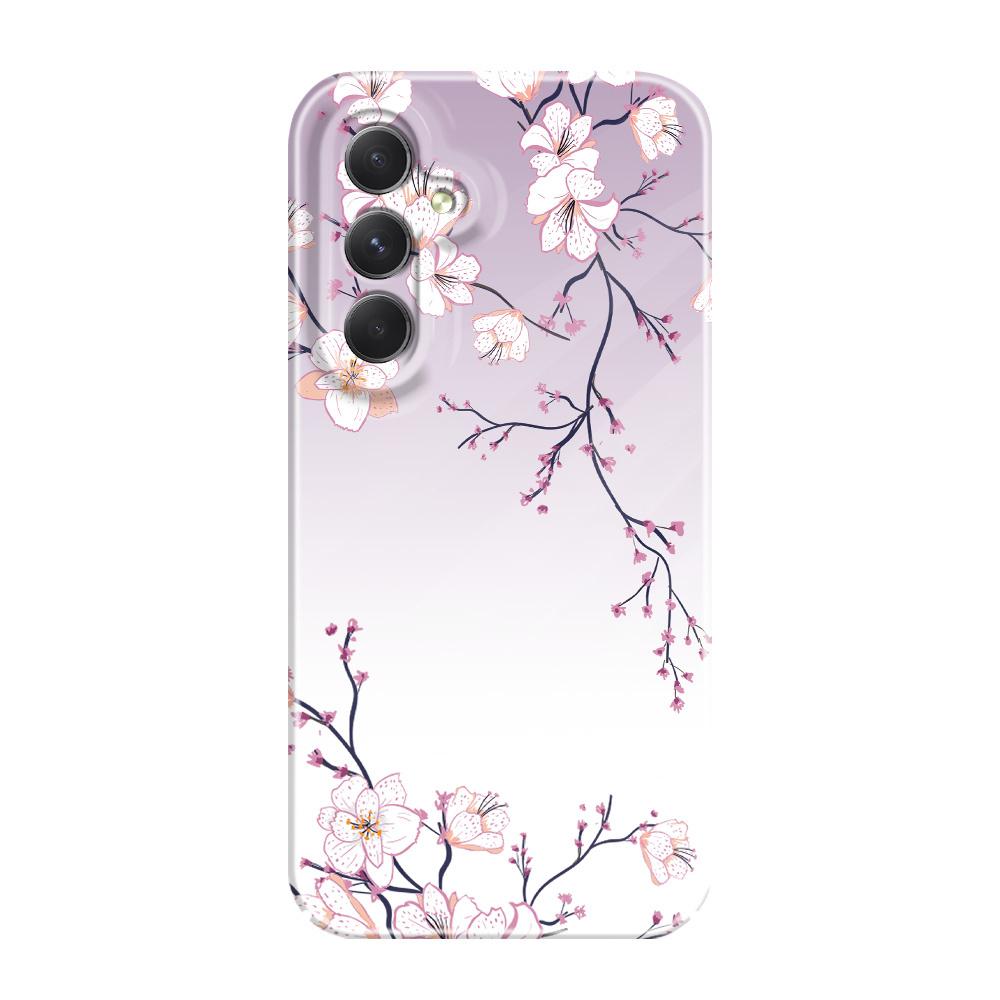 

Pretty Wintersweet Phone Case For Samsung Galaxy A54 A34 A24 A14 A04 A73 A53 A33 A23 A13 A72 A52 A32 4G 5G Film Hard Cover Samsung A54