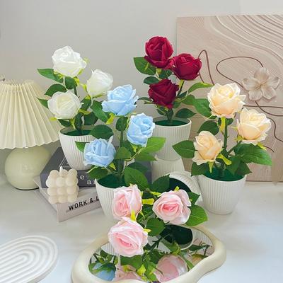 Plantes Artificielles Simulées Bonsaï Multi-Fleurs Décoration Intérieure