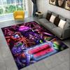 Horror Game F-FNAF Freddy Non-Slip Area Rug for Living Room,Bedroom,Playroom,Soft Carpet Floor Mat Home Decor Rug Kids Room