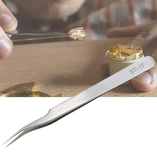 ST-10-17 Anti-static Repair Tweezers Diamagnetic Repair Tools Multi-purpose Electronics Tweezers for Circuit Board Repair