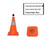 Telescopic Folding Traffic Cone: Lightweight, Strong, Reflective Safety Barrier