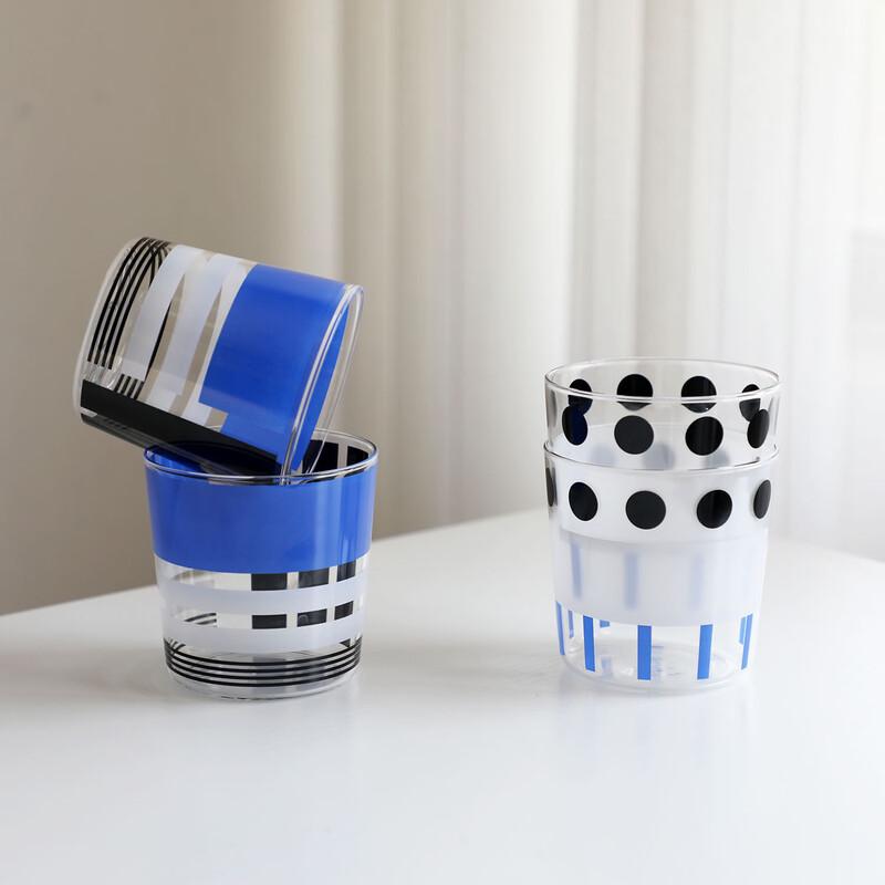 OLOEY Summer High-Borosilicate Glass Coffee Mug