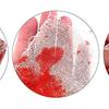 Halloween Blood Cloth Strip Isolation Belt Blood Gauze Strip Warning Belt Scene Decoration Props