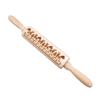 Wood Sturdy And Durable Christmas Rolling Pins Delightful Designs Included Made With Wood Non-Toxic