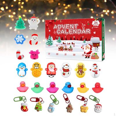Advent Calendar with 24 Toys Cartoon Days for Kids Friends