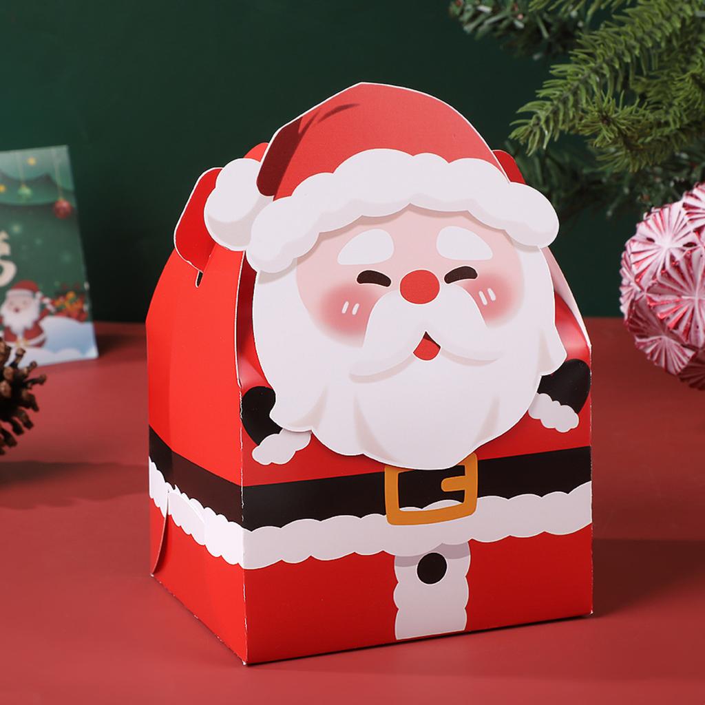 Christmas Cartoon Hand-held Gift Box, Christmas Eve  Packaging Box