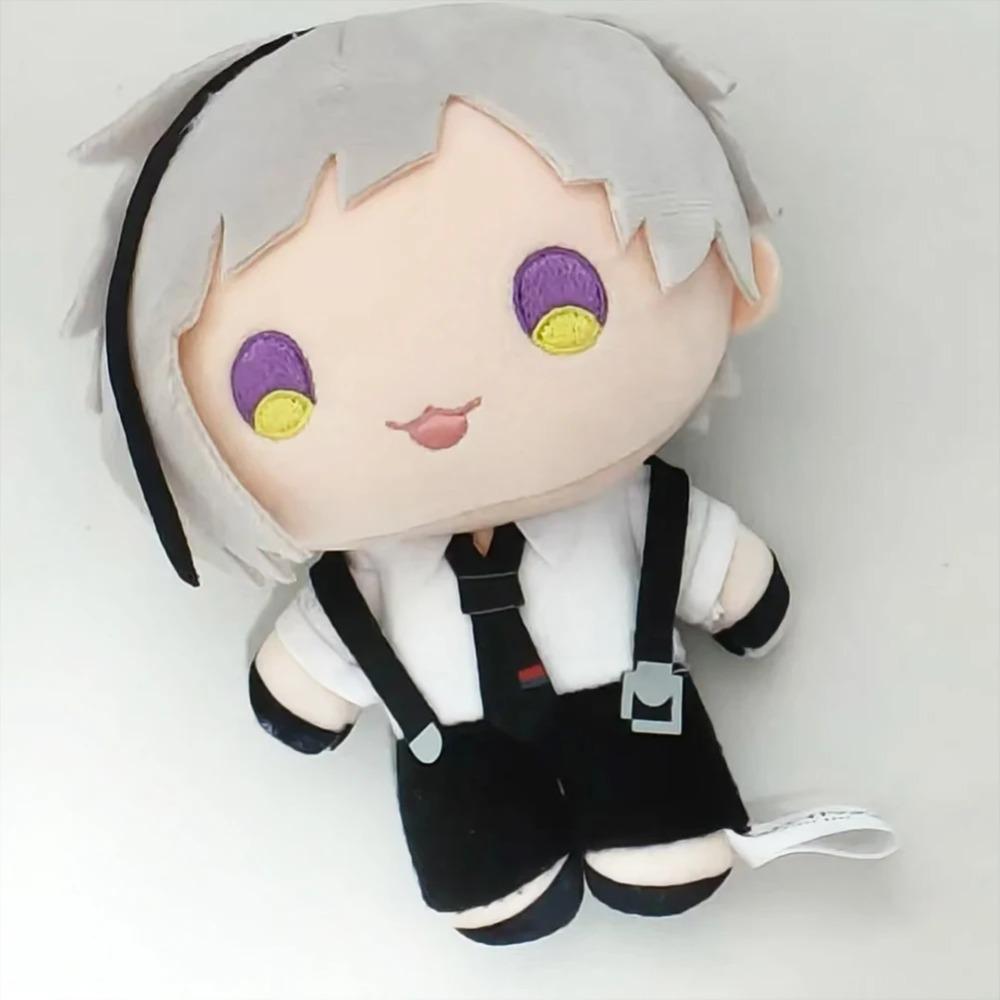 Nakahara Chuuya Dazai Osamu Plush Cotton Doll Body Dress Up Plush Stuffed Toy Cosplay Cartoon Stuffed Toys Children Gifts 20cm