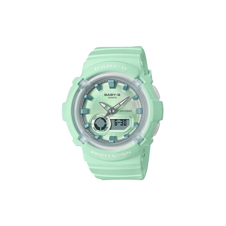 Женские часы CASIO BABY-G 47,4 мм Зеленые BGA-280-3APR BGA-280-3APR Regular Watch Box