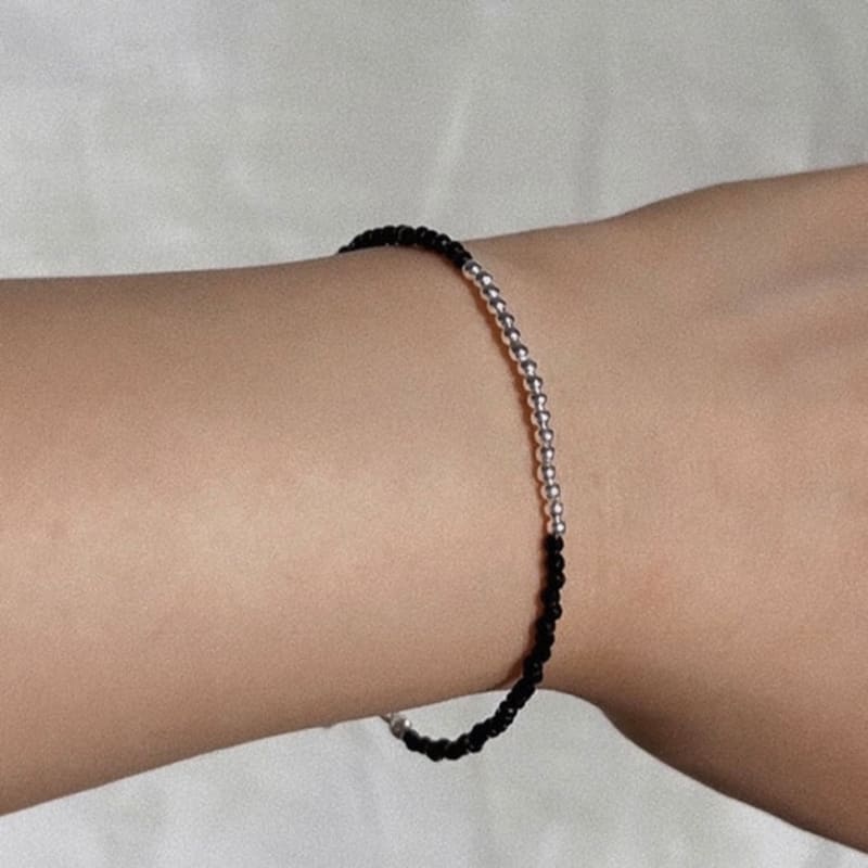KIETIMOOR Black Silver Bracelet (Silver925)