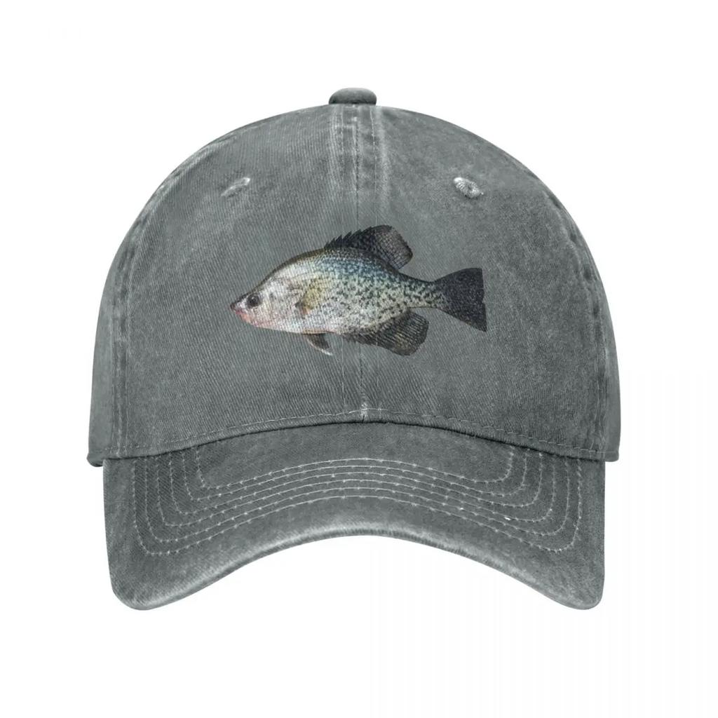 Mr Crappie Baseball Cap Christmas Hat Golf Hat Thermal Visor dad hat For Unisex Womens