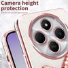 KADEM For vivo Y300 Pro 5G Case Dragonfly Kickstand TPU Flowers Glitter Phone Cover