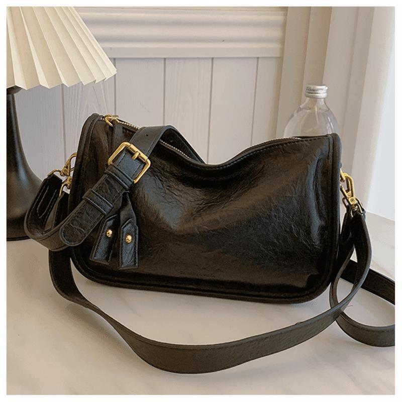Maillard retro bag female Internet celebrity explosion tote bag niche fashion versatile shoulder messenger bag