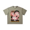 260 GSM Double Yarn 32 Count 100% Cotton Spy Family V12 Anya Print Unisex Heavy Cotton T Shirt