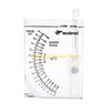 F26C Seawater Hydrometer for Aquarium Seawater Densimeter Salinity Meter Specific 1.000-1.030 Salinity Ppt 0-40