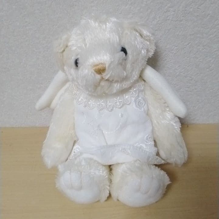[USED] Retro Sun Arrow Teddy Angel Stuffed Animal Teddy Bear