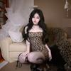 Sex Underwear Sexy Babes Retro Leopard Print Neck Suspender Skirt Pure Desire Sexy Body Stepmother Skirt