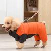 Warmer Hundejumpsuit Mantel Verdicken Hund Vierbeinige Kleidung Hund Daunenjacke Tägliche Kleidung