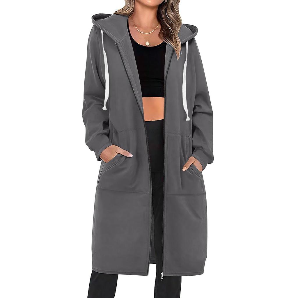 Sweatshirt Coat For Women Oversized Casual Loose Casual Long Sleeve Hooded Jacket