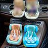 15-17cm Doll Seat Carseat Safety Seat Cute Doll Air Outlet Aromatherapy Decoration High-grade Car Interior Decoration