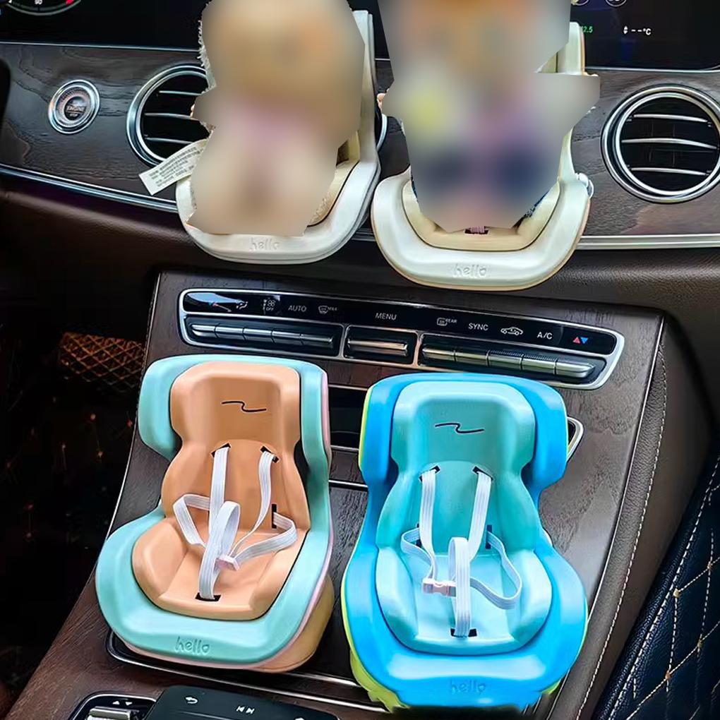 15-17cm Doll Seat Carseat Safety Seat Cute Doll Air Outlet Aromatherapy Decoration High-grade Car Interior Decoration