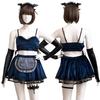 Clearstone SugarWhip Cosplay Halloween Bat Maid Dark Blue for Women