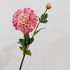 Artificial Chrysanthemum Ball Flowers with 1 Head Bloom And 1 Bud Fake Mums Hydrangea Bouquet for DIY Bridal Wedding Bouquet Home Garden Party Office