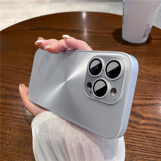 

Чехол для телефона Aurora Laser Lens Protector для Iphone 14 13 12 11 Pro Max 14 Plus 14pro, противоударный бампер, матовая жесткая задняя крышка из ПК For iPhone 14Plus