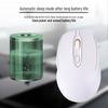 Silent Dual-Mode Morandi Bluetooth 2.4G Mouse for Office, Tablet, and Phone with Rechargeable Battery