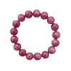 Collectible Jade Brazilian Rose Hui Bracelet Single Ring Beaded Rose Red Natural Crystal Bracelet Women'S Jewelry
