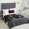 Happy Birthday Blanket Soft Lightweight Throw Blankets Cozy Flannel Bed Throws for Sofa Couch Travel Home Room Bedroom Decor Gif