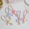 Bag Charms Bowknot Phone Lanyard Anti-lost Weaving Phone Wrist Strap  Wrist Hanging Decoration