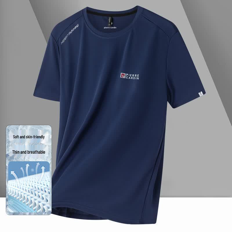 Pierre Cardin Men s Lightweight Breathable Crewneck T-Shirt L