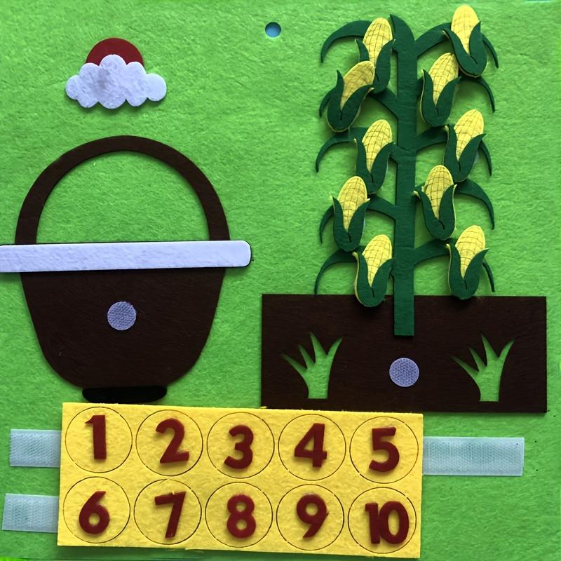 

Детские математические игрушки Монтессори, сбор овощей, сделай сам, 3D головоломки, цифровое образование, детский сад, игрушки для раннего обучения, подарки