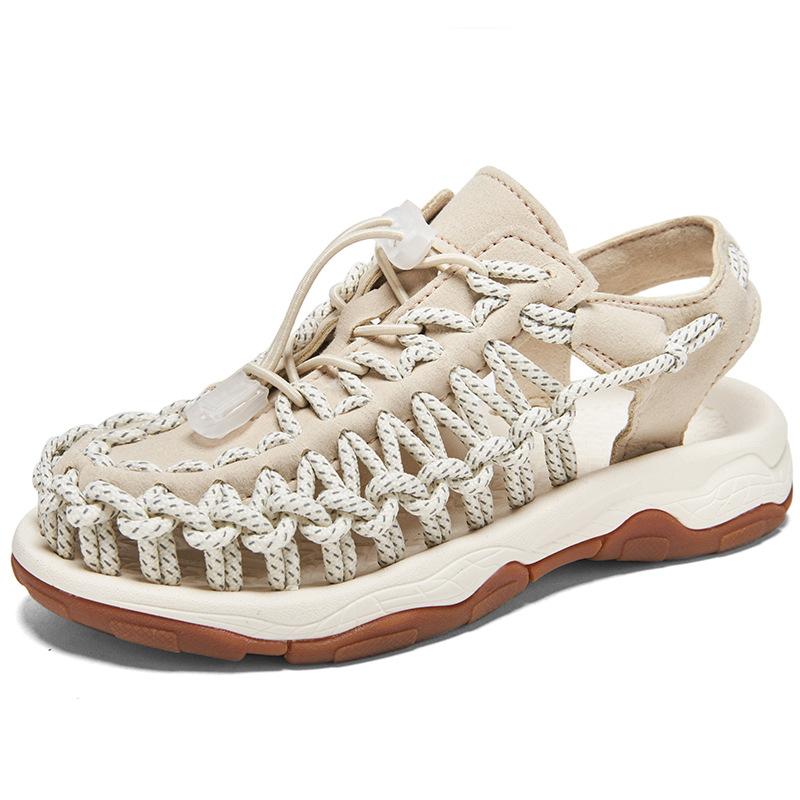 New sandals woven children's sandals middle children's sandals men's sandals older children's sandals beach shoes Roman sandals