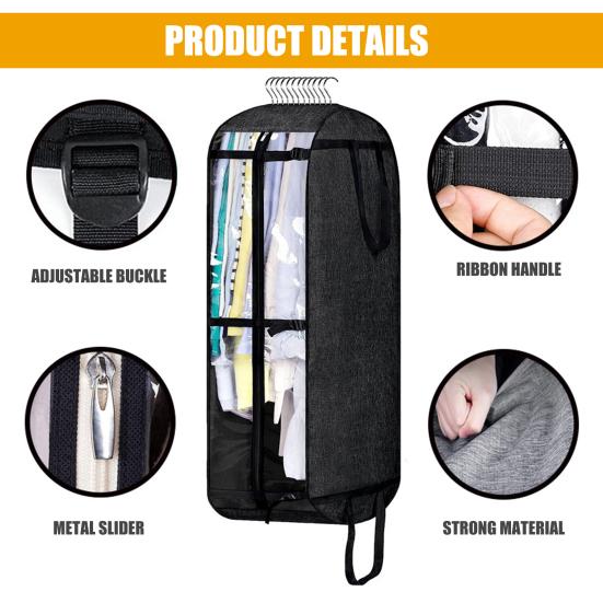 Sac de rangement pliable utile, étanche, pour placard de chambre à coucher, pochette de rangement pour vêtements, fournitures ménagères, sac pour vêtements