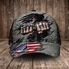 Casquette de baseball à imprimé D POD crâne casquette rétro européenne et américaine personnalisée chapeau de soleil