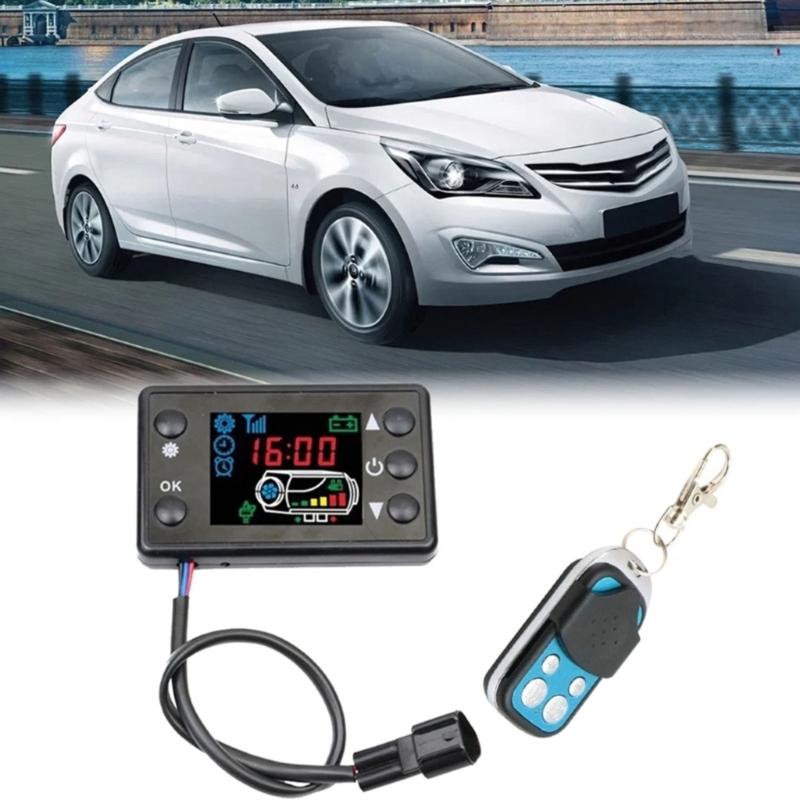 Universal LCD Remote Controller For 2kw 5kw 8kw 12V 24V Diesels Parking Heaters With Programmable Timer And Temperature Adjustment