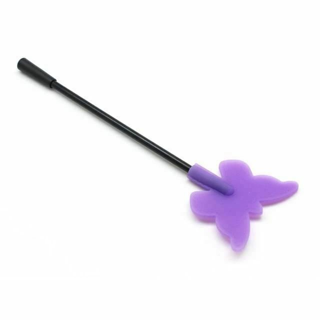 Butterfly Silicone Crop Spanking Paddle Sex Whip Impact Play Fetish Crops