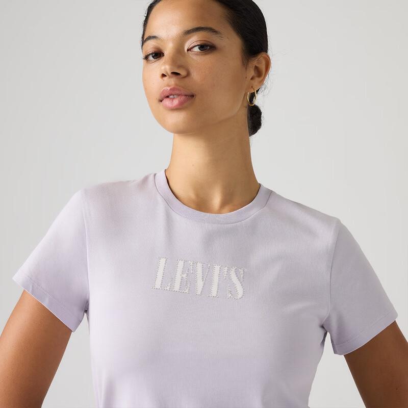 Levi's Women's Retro Logo Print Knit T-Shirt