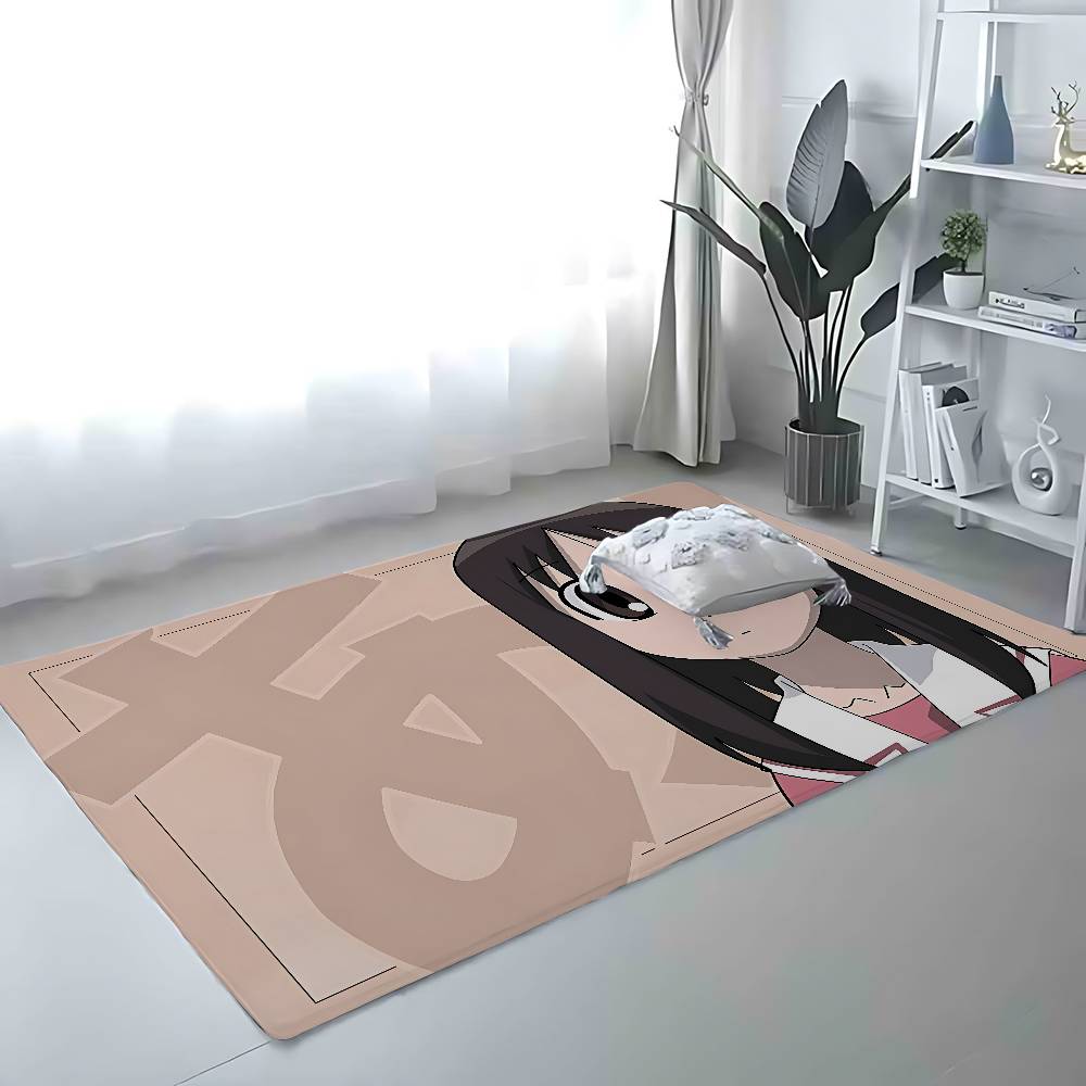 Azumanga Daioh Osaka Ayumu Floor Mat Bathroom Absorbent Mat Simple Door Dirt-resistant Mat Home Kitchen Mat Foot Mat Entry Mat