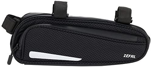 Zefal Z FRAME PACK Bicycle Frame Bag, Frame-Mounted Accessory Storage, Black, 1.3L, 7049
