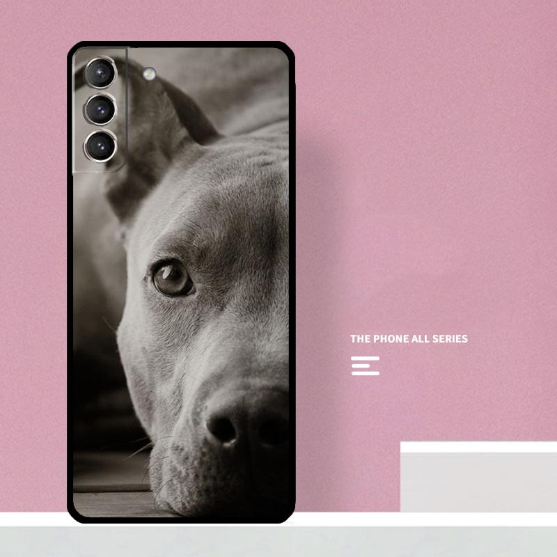 

Pit Bull Lovely Dog Pitbull Phone Case For Samsung Galaxy S23 Ultra Plus S21 S22 Ultra S20 FE S9 S10 Note 10 20 Ultra Galaxy S22