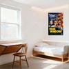 Vintage Rear Window Movie Poster Metal Tin Sign, Alfred Hitchcock Film James Stewart, Retro Wall Decor for Home Bar Man Cave Caf
