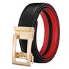 Men'S Leather Belt Gold Automatic Buckle Belt Business Youth Independent Station
