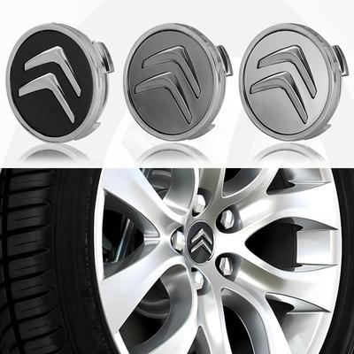 Pro Citroen C3 C4 C5 C6 C-Quatre Berlingo Příslušenství 4ks 60mm Auto styling Auto Auto středové krytky kol Krytky ráfků Kryty Znak